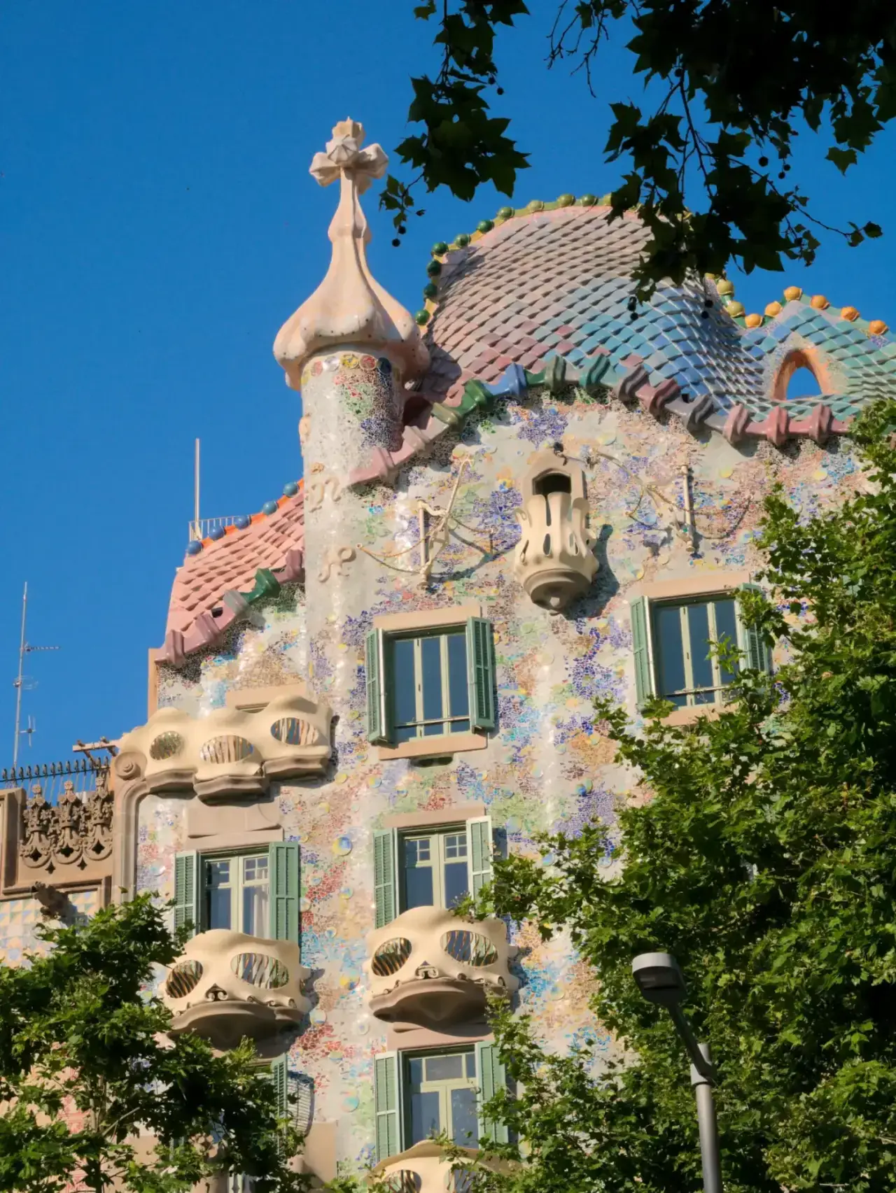 Casa Batlló cephesi ve Passeig de Gràcia modernizm rotası